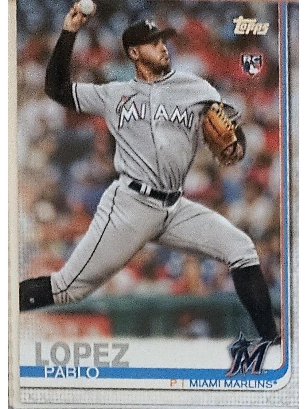 Pablo Lopez (RC) 2019 Topps Series 1 Rookie RC Miami MarlinS #151